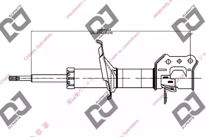 Амортизатор DJ PARTS DS1191GS